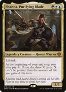 Shanna, Purifying Blade (DMU-218) [Dominaria United] Foil