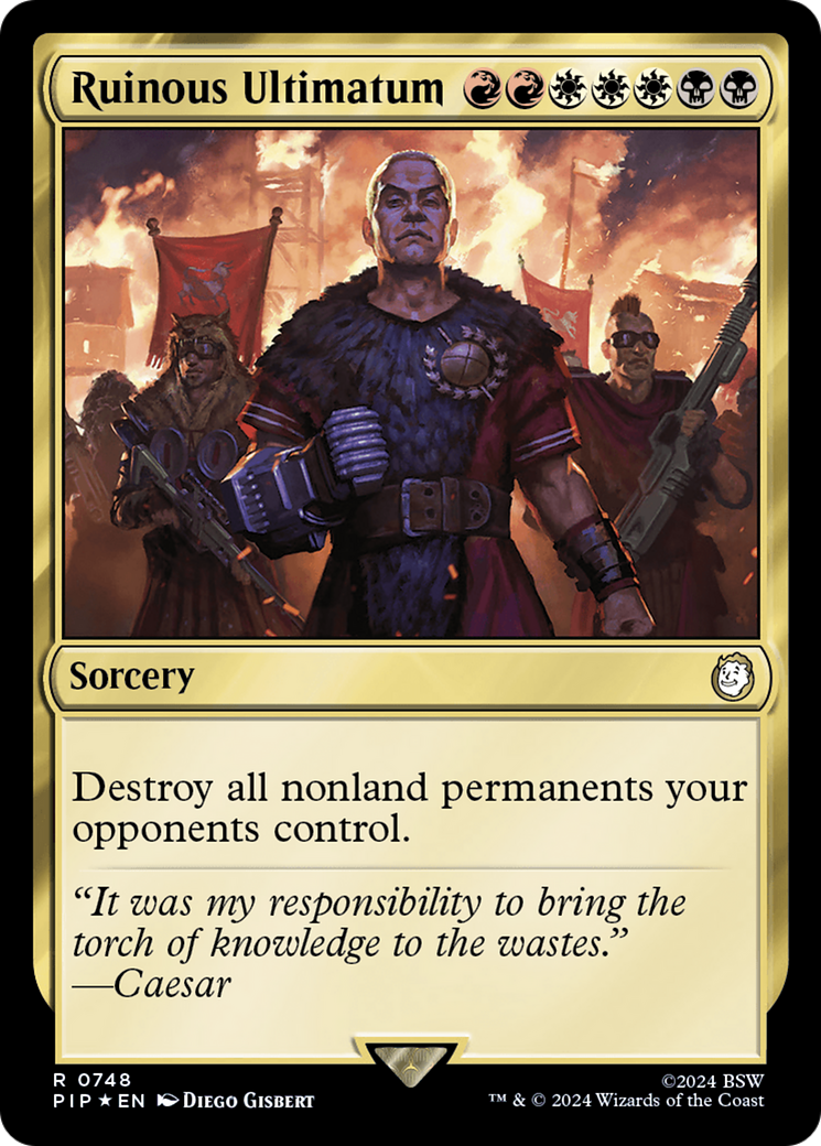 Ruinous Ultimatum (PIP-748) [Fallout] Foil