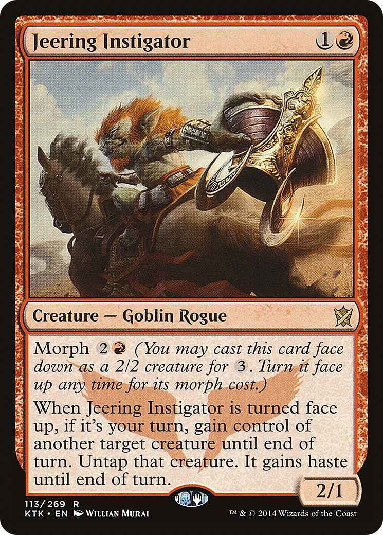 Jeering Instigator (KTK-113) [Khans of Tarkir]