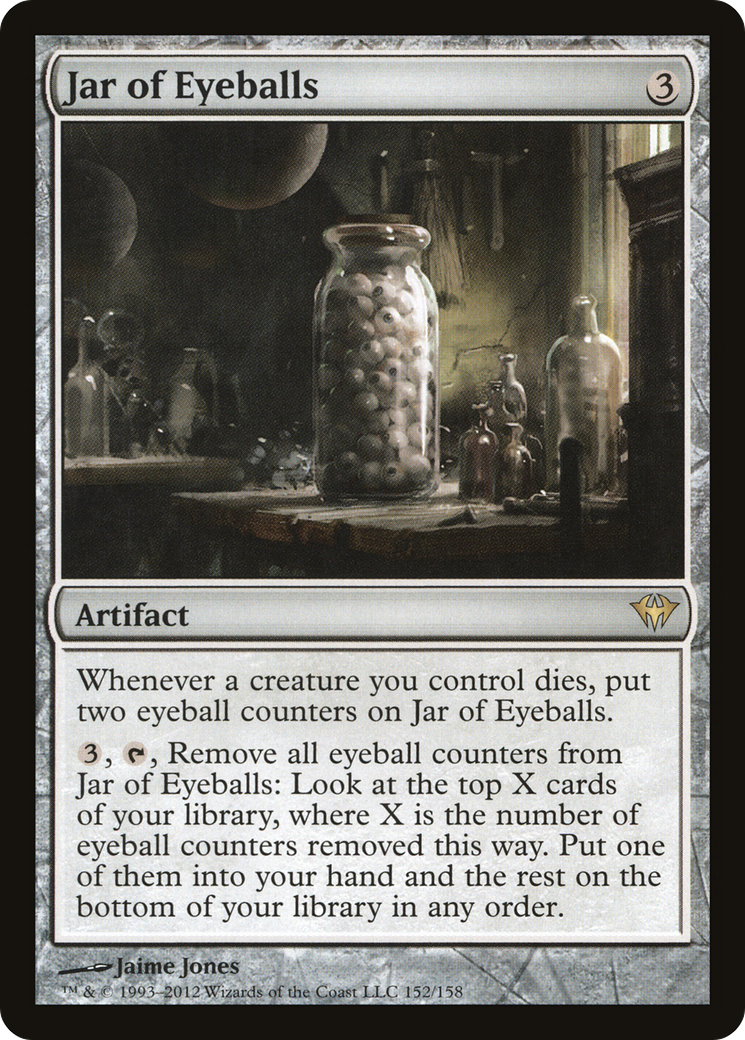 Jar of Eyeballs (DKA-152) [Dark Ascension]