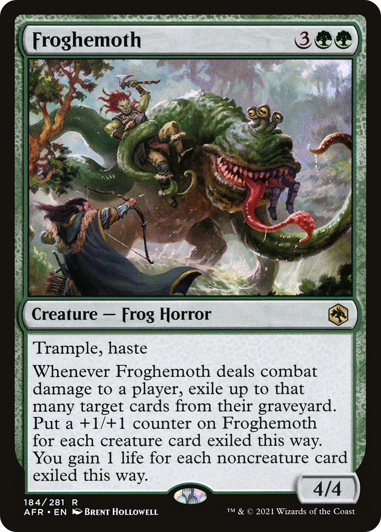 Froghemoth (AFR-184) [Adventures in the Forgotten Realms] Foil