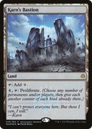 Karn's Bastion (PEP-248) [War of the Spark Promos] Foil