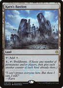 Karn's Bastion (PEP-248) [War of the Spark Promos] Foil