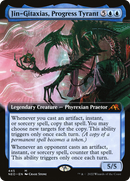 Jin-Gitaxias, Progress Tyrant (Extended Art) (NEO-445) [Kamigawa: Neon Dynasty]