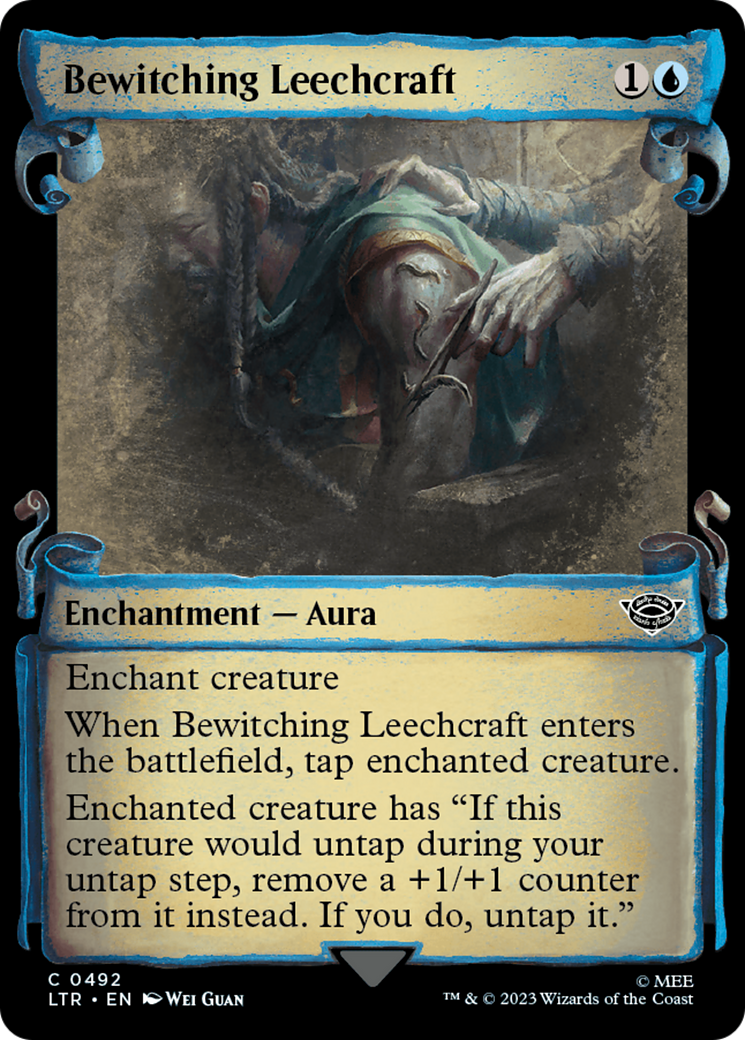 Bewitching Leechcraft (Showcase Scrolls) (LTR-492) [The Lord of the Rings: Tales of Middle-earth]