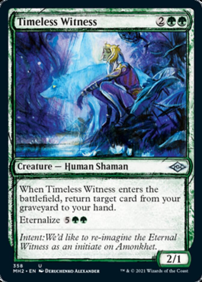 Timeless Witness (MH2-358) [Modern Horizons 2]: (Showcase)