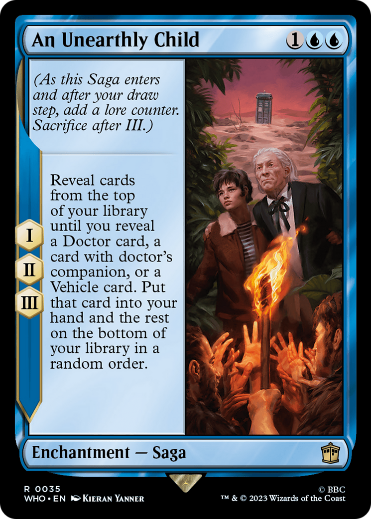 An Unearthly Child (WHO-035) [Doctor Who] Foil