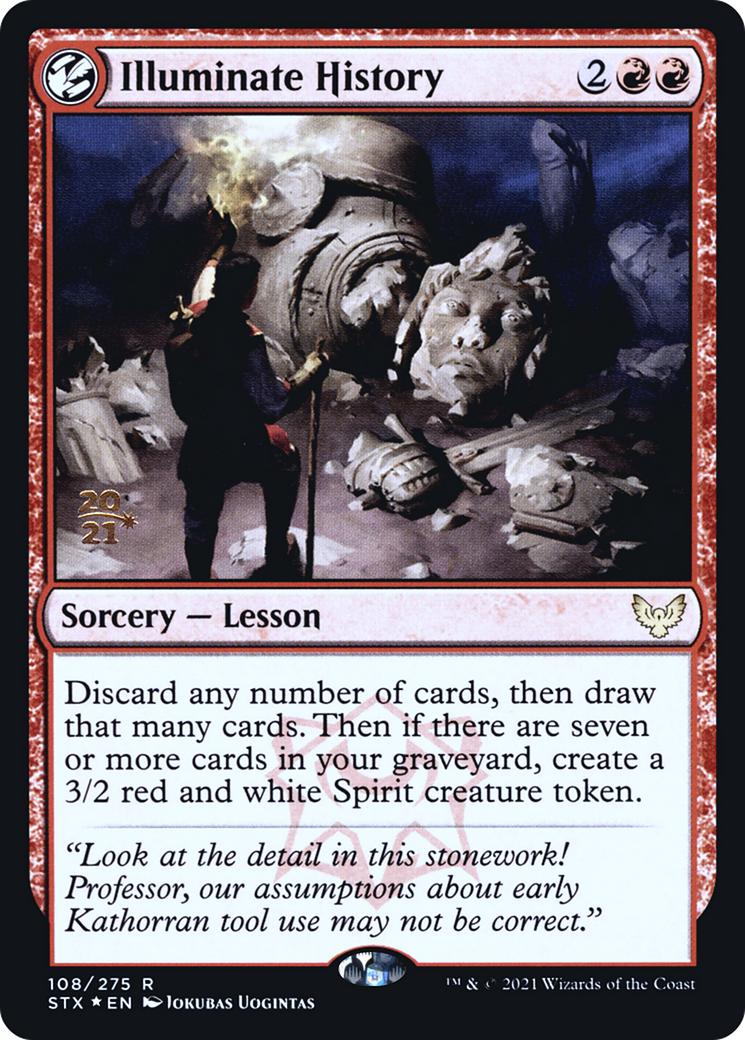 Illuminate History (PRE-108S) [Strixhaven: School of Mages Promos] Foil