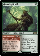 Questing Druid // Seek the Beast (WOE-234) [Wilds of Eldraine]