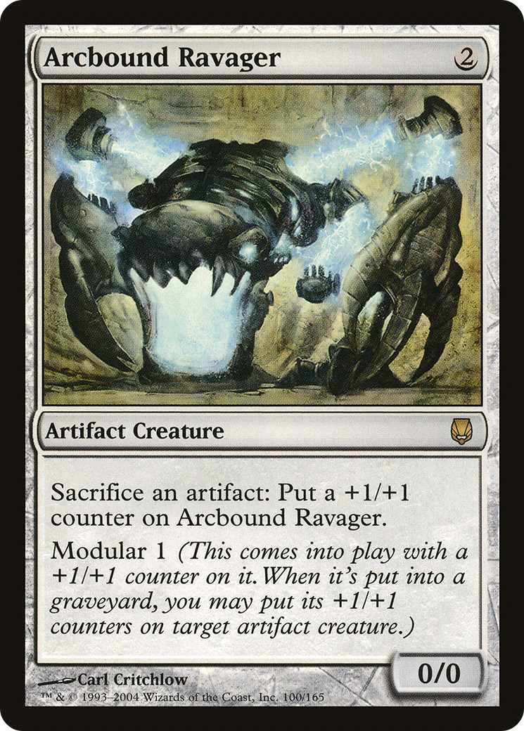 Arcbound Ravager (DST-100) [Darksteel] Foil