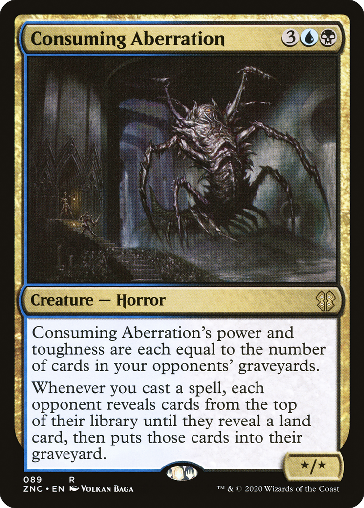 Consuming Aberration (ZNC-089) [Zendikar Rising Commander]