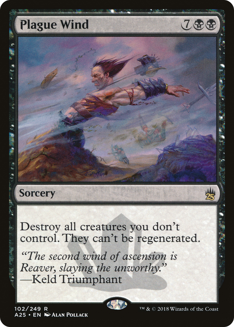Plague Wind (A25-102) [Masters 25] Foil