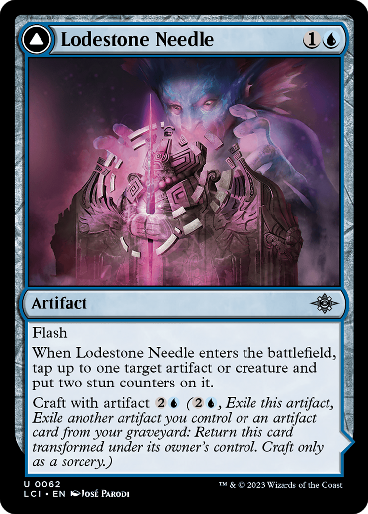Lodestone Needle // Guidestone Compass (LCI-062) [The Lost Caverns of Ixalan] Foil