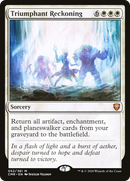 Triumphant Reckoning (CMR-052) [Commander Legends] Foil