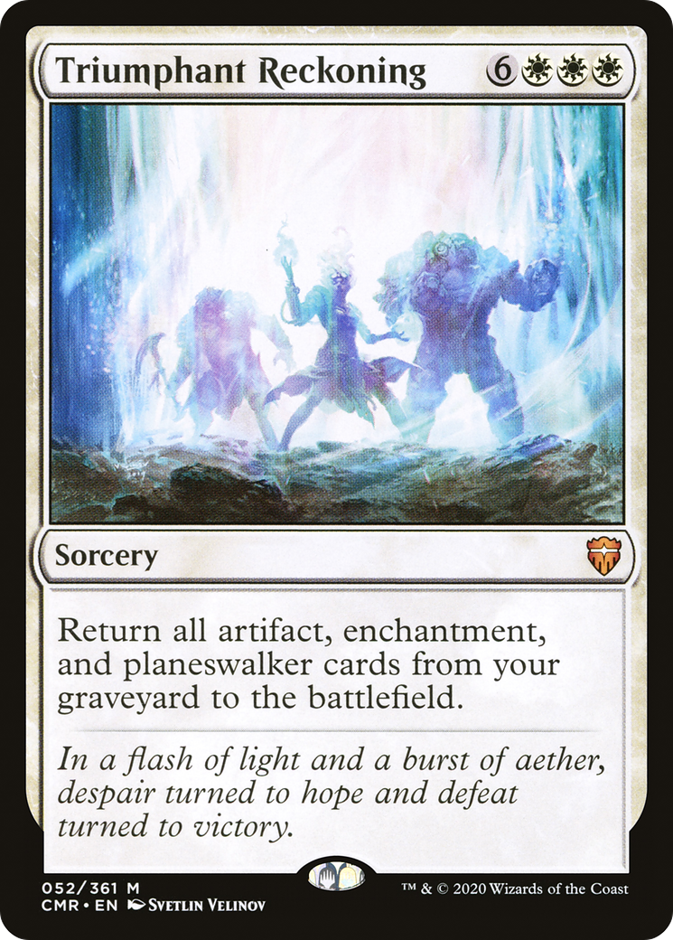Triumphant Reckoning (CMR-052) [Commander Legends]
