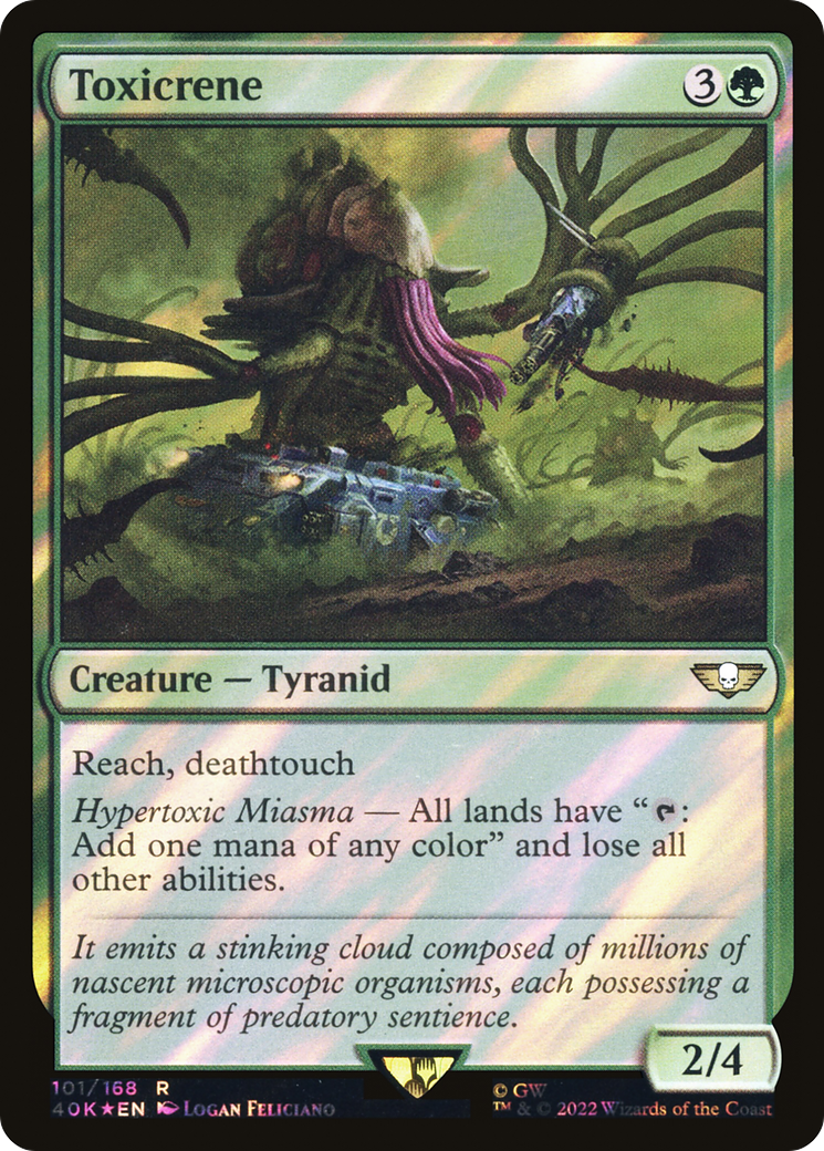 Toxicrene (Surge Foil) (40K-101) [Warhammer 40,000 Commander] Foil