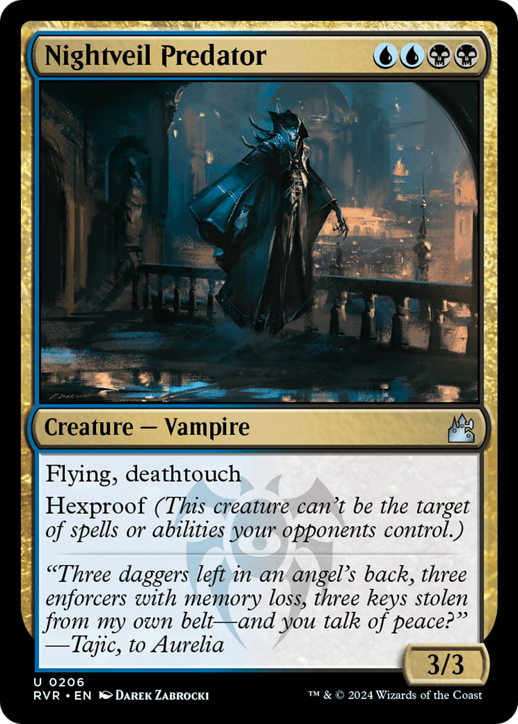 Nightveil Predator (RVR-206) [Ravnica Remastered]