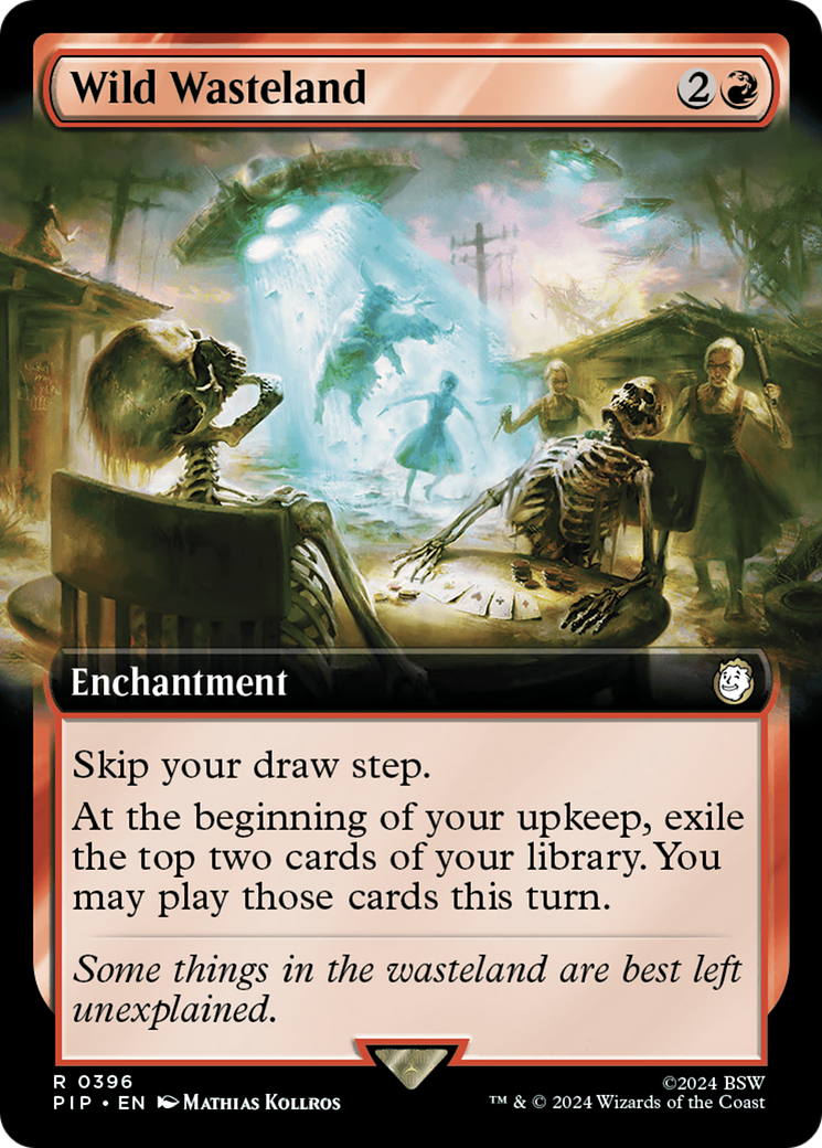 Wild Wasteland (PIP-396) [Fallout]: (Extended Art) Foil