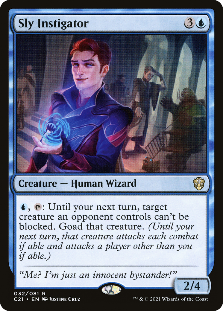 Sly Instigator (C21-032) [Commander 2021]