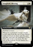 Songbirds' Blessing (WOC-043) [Wilds of Eldraine Commander]: (Extended Art)