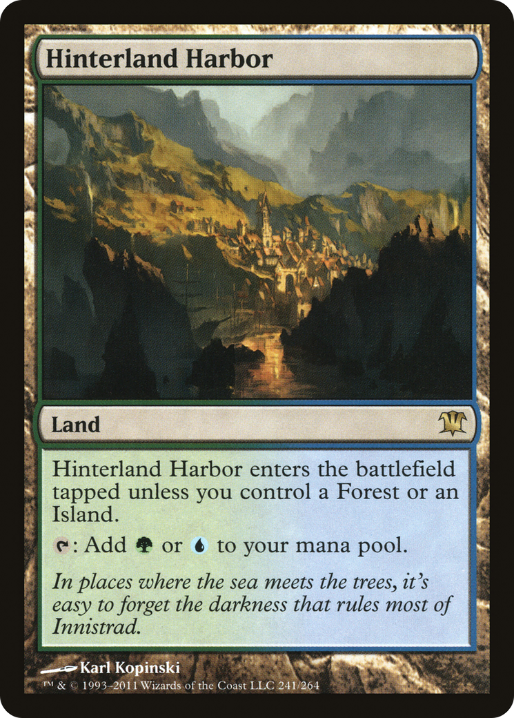 Hinterland Harbor (ISD-241) [Innistrad] Foil