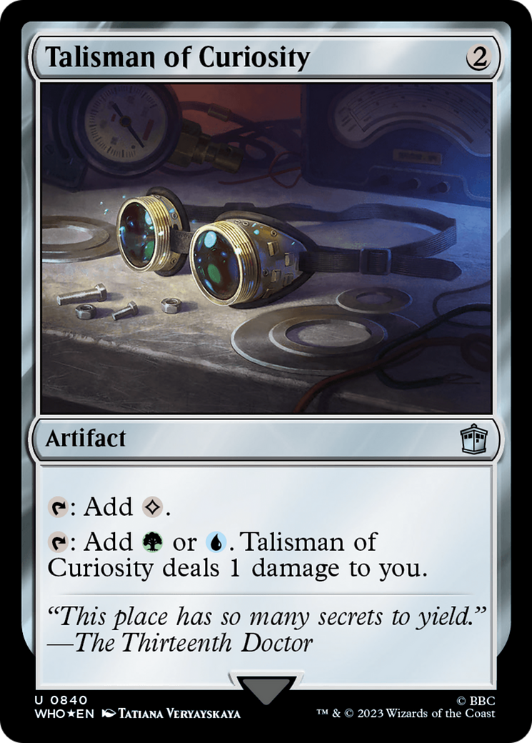 Talisman of Curiosity (WHO-840) [Doctor Who] Foil