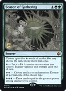 Season of Gathering (PRE-192S) [Bloomburrow Promos] Foil