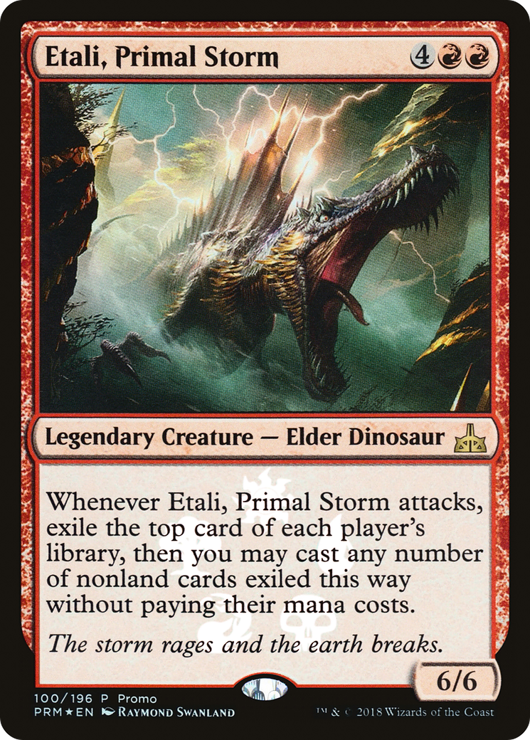 Etali, Primal Storm (MEDIA-100★) [Rivals of Ixalan Promos] Foil
