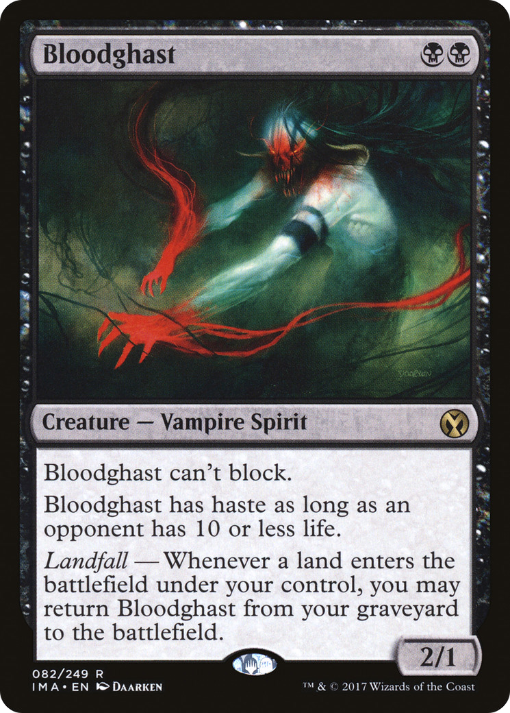 Bloodghast (IMA-082) [Iconic Masters] Foil