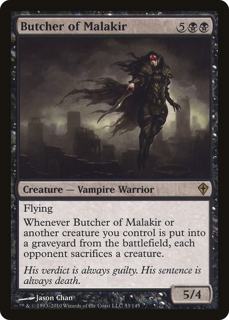 Butcher of Malakir (WWK-053) [Worldwake] Foil