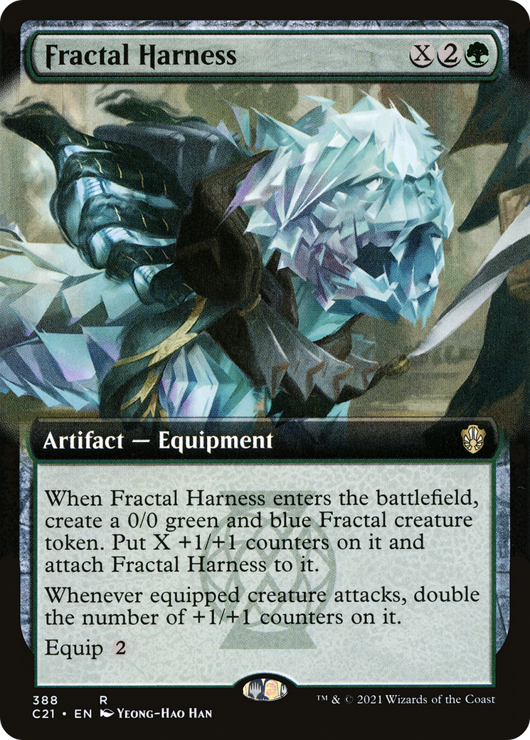 Fractal Harness (Extended Art) (C21-388) [Commander 2021]