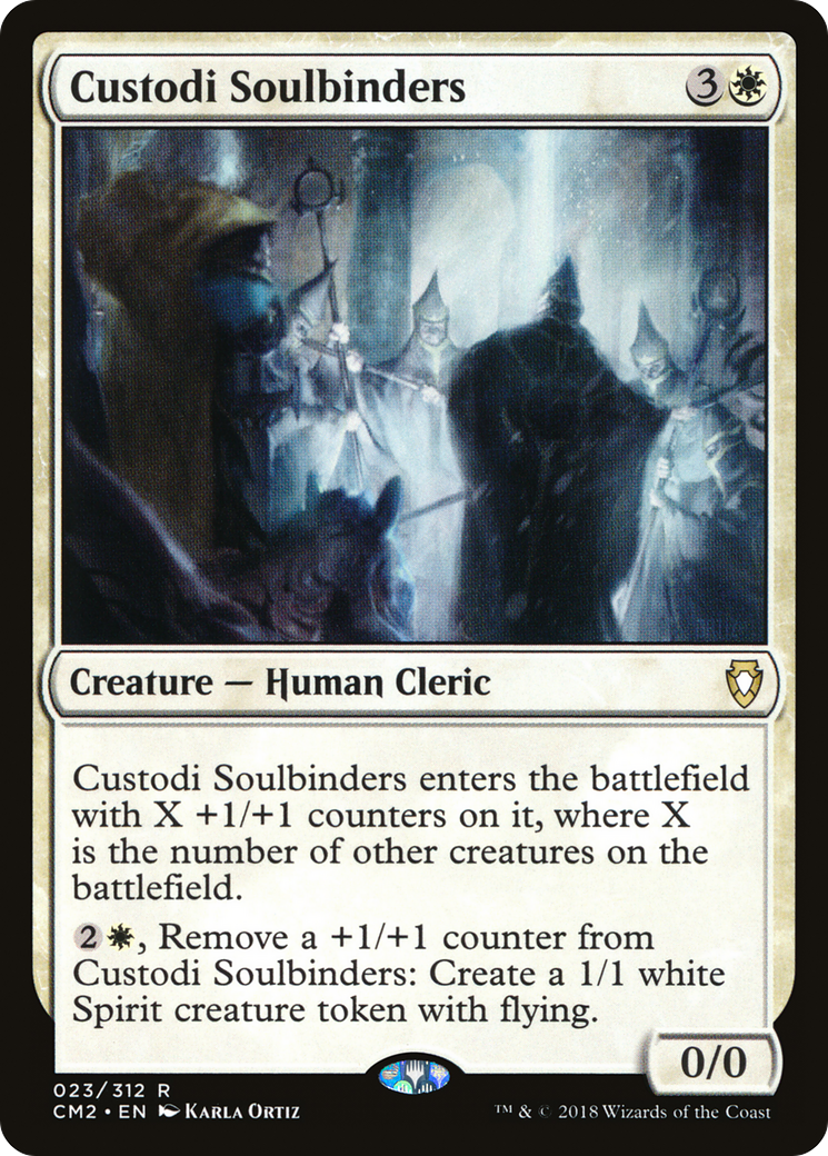 Custodi Soulbinders (CM2-023) [Commander Anthology Volume II]