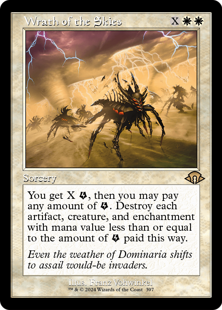 Wrath of the Skies (Retro Frame) (MH3-397) [Modern Horizons 3]