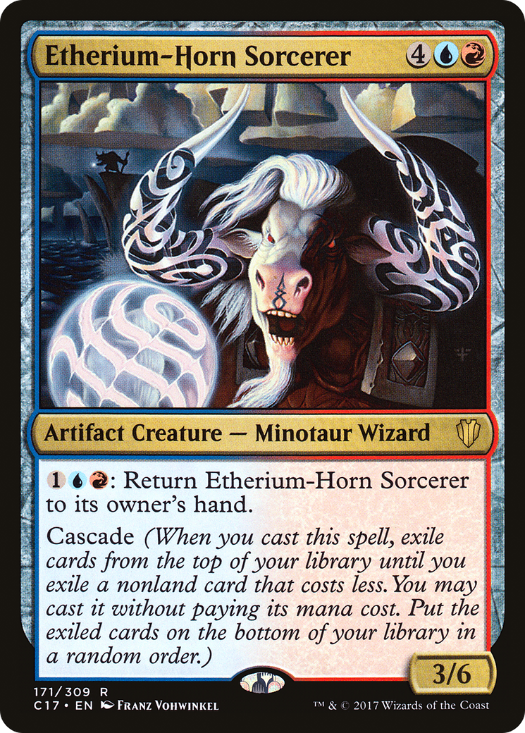 Etherium-Horn Sorcerer (C17-171) [Commander 2017]