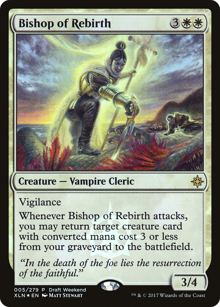 Bishop of Rebirth (LARP-005) [Ixalan Promos] Foil