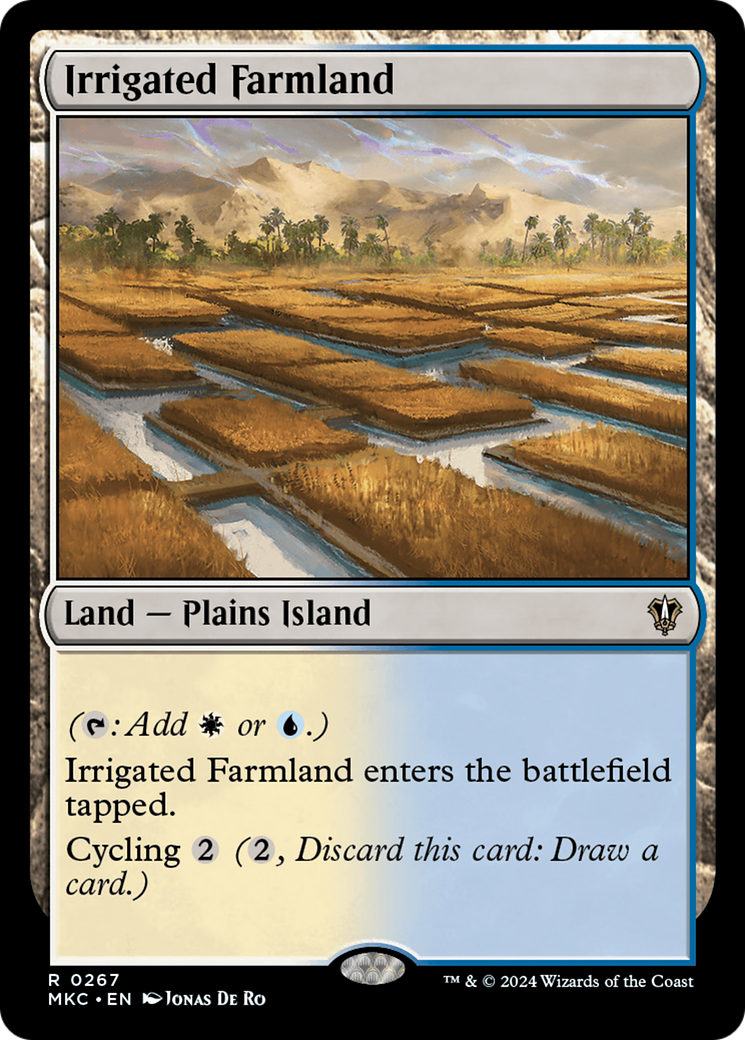 Irrigated Farmland (MKC-267) [Murders at Karlov Manor Commander]