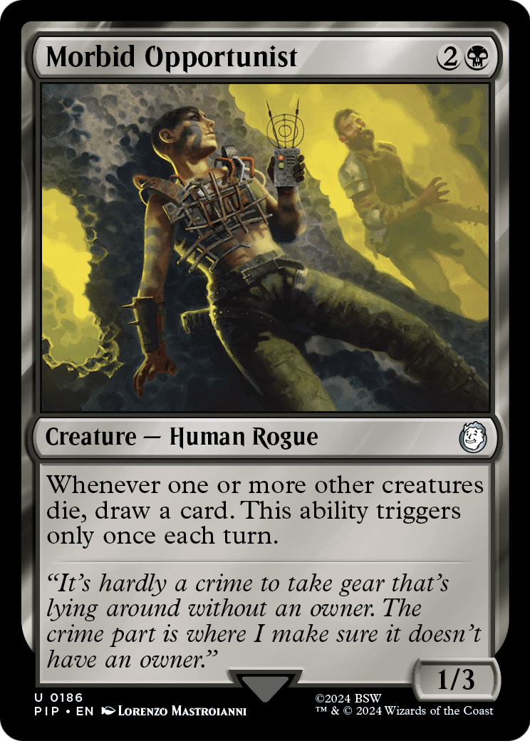 Morbid Opportunist (PIP-186) [Fallout]