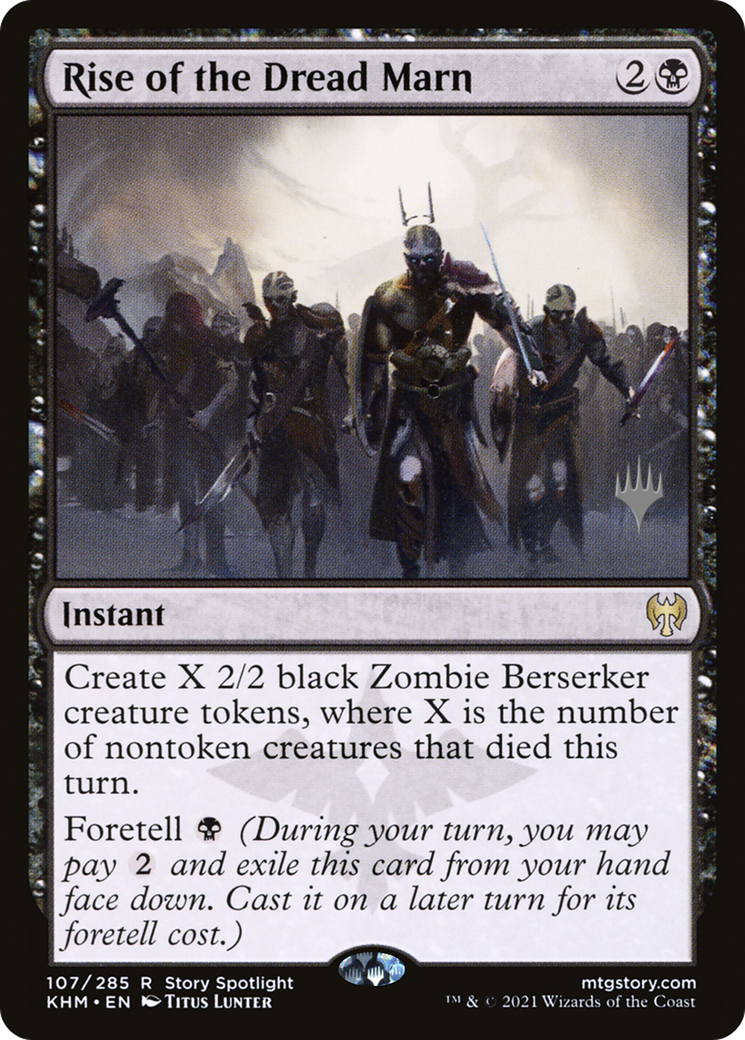 Rise of the Dread Marn (PPKHM-107P) [Promo Pack: Kaldheim Promos]