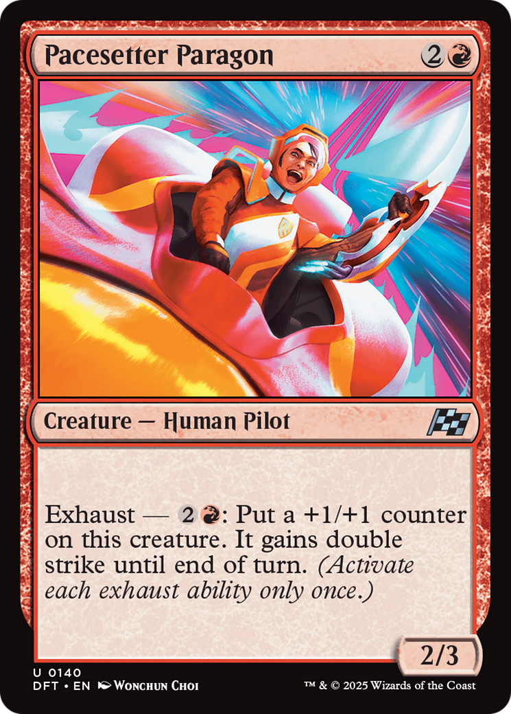 Pacesetter Paragon (DFT-140) [Aetherdrift] Foil