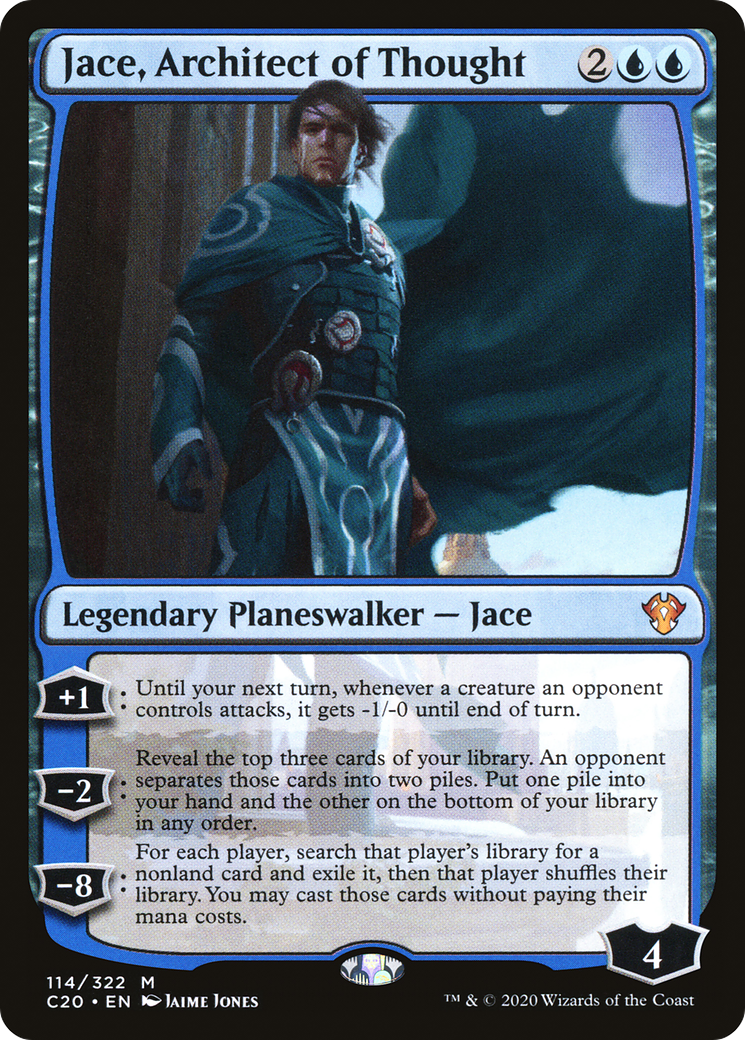 Jace, Architect of Thought (C20-114) [Commander 2020]