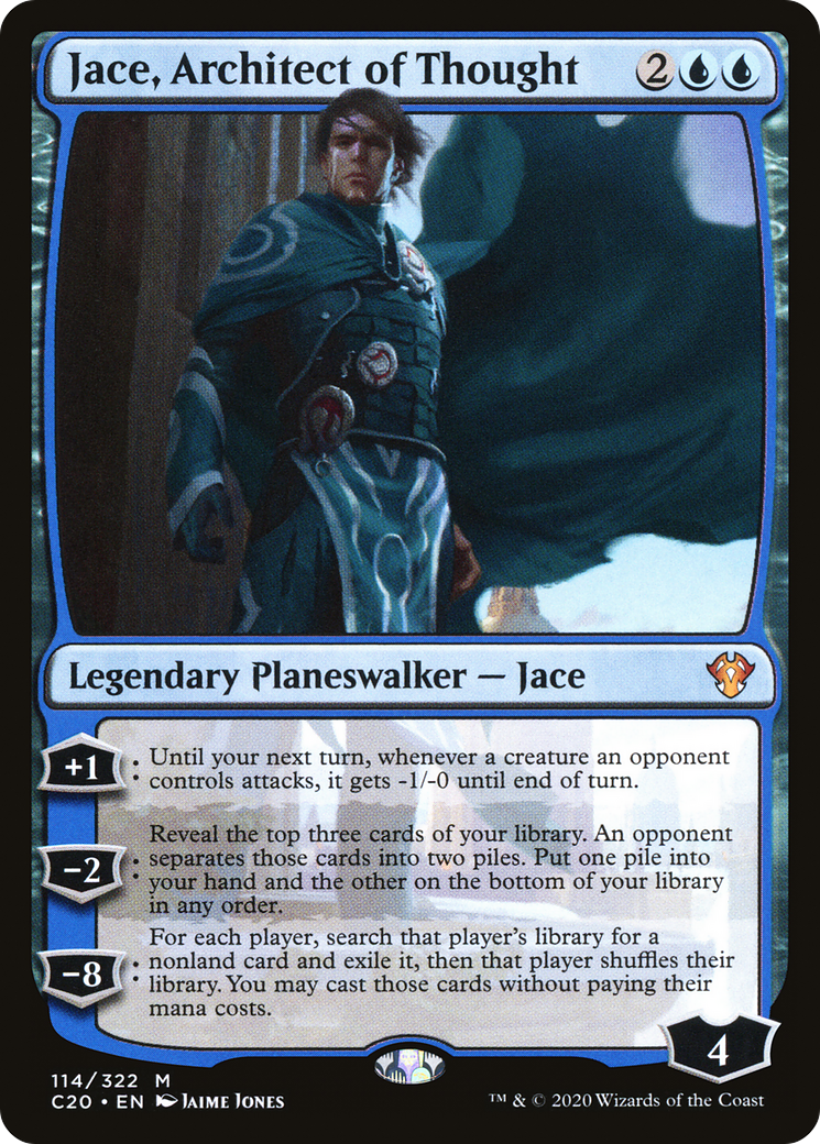 Jace, Architect of Thought (C20-114) [Commander 2020]