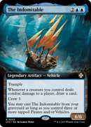The Indomitable (LCC-043) [The Lost Caverns of Ixalan Commander]: (Extended Art) Foil