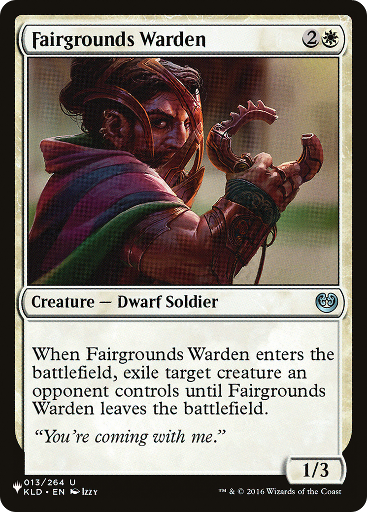 Fairgrounds Warden (LIST-KLD-13) [The List]