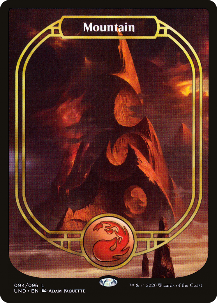 Mountain (Full Art) (UND-094) [Unsanctioned]