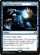 Confirm Suspicions (PRE-53S) [Shadows over Innistrad Promos] Foil