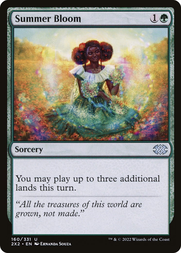 Summer Bloom (2X2-160) [Double Masters 2022] Foil