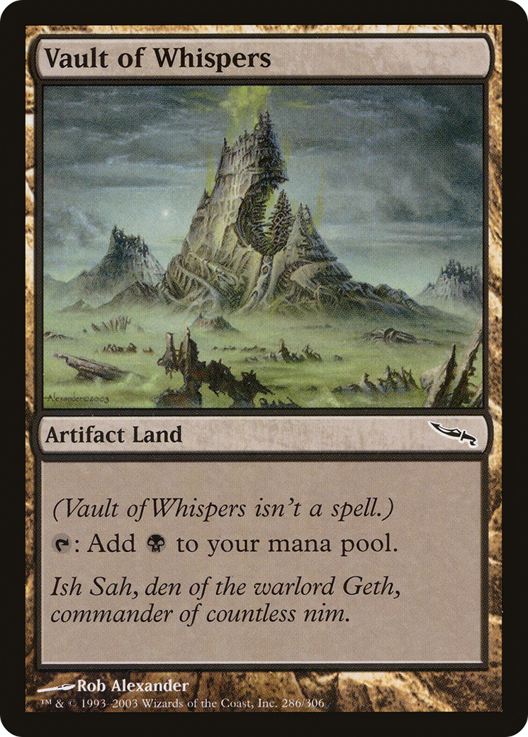 Vault of Whispers (MRD-286) [Mirrodin]