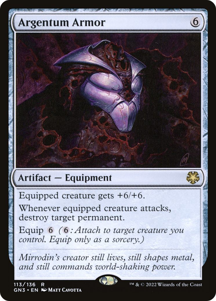 Argentum Armor (GN3-113) [Game Night: Free-for-All]