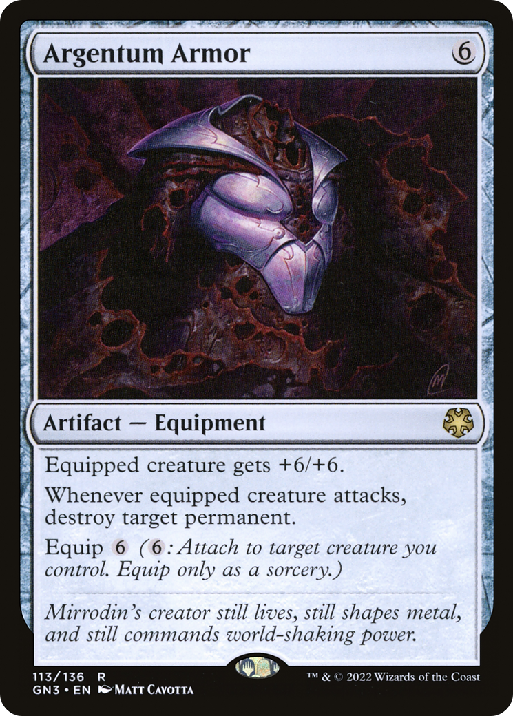 Argentum Armor (GN3-113) [Game Night: Free-for-All]