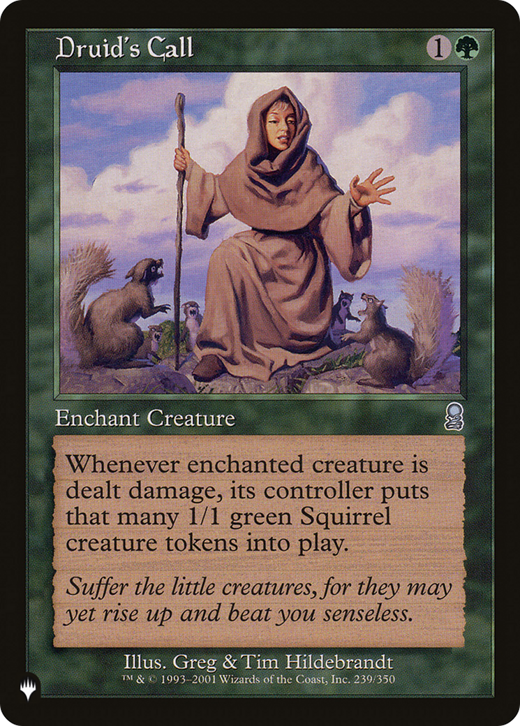 Druid's Call (LIST-ODY-239) [The List]